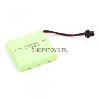 Аккумулятор Ni-Mh 4.8v 2400mah (разъем YP) - NIMH-48F-2400-YP Аккумулятор Ni-Mh 4.8v 2400mah (разъем YP) - NIMH-48F-2400-YP