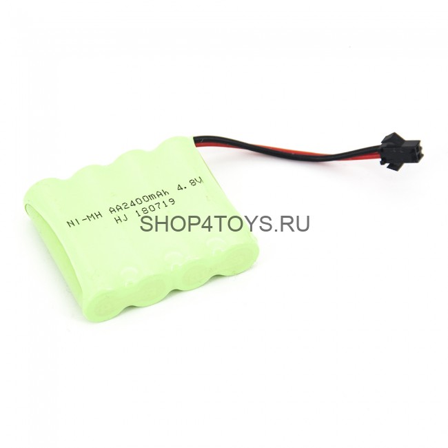 Аккумулятор Ni-Mh 4.8v 2400mah (разъем YP) - NIMH-48F-2400-YP Аккумулятор Ni-Mh 4.8v 2400mah (разъем YP) - NIMH-48F-2400-YP