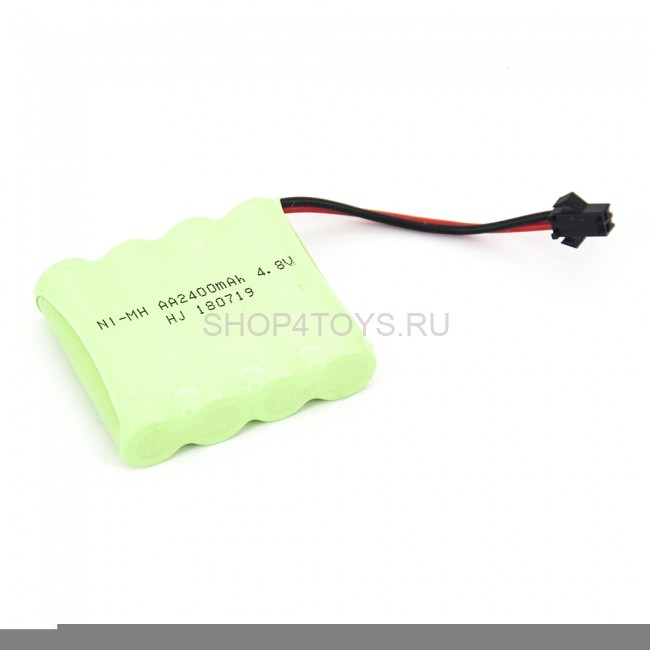 Аккумулятор Ni-Mh 4.8v 2400mah (разъем YP) - NIMH-48F-2400-YP Аккумулятор Ni-Mh 4.8v 2400mah (разъем YP) - NIMH-48F-2400-YP