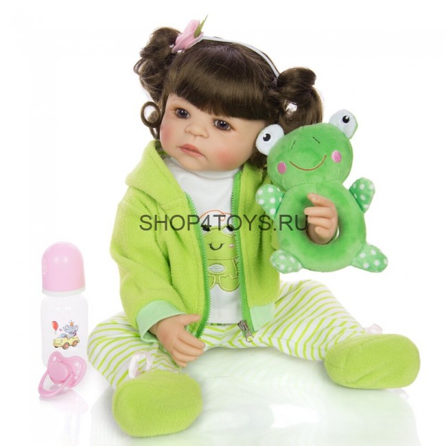 Реборн с силиконовым телом Ирина