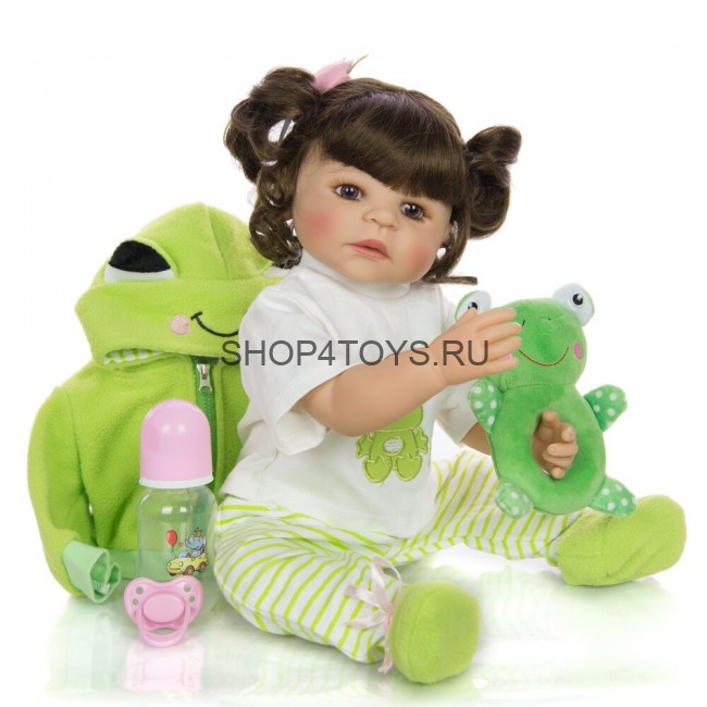 Реборн с силиконовым телом Ирина