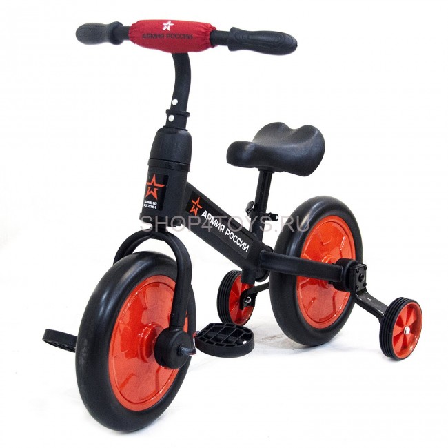 Детский беговел/велосипед ''Тактический'' (красный) - АР-03001 Детский беговел/велосипед ''Тактический'' (красный) - АР-03001