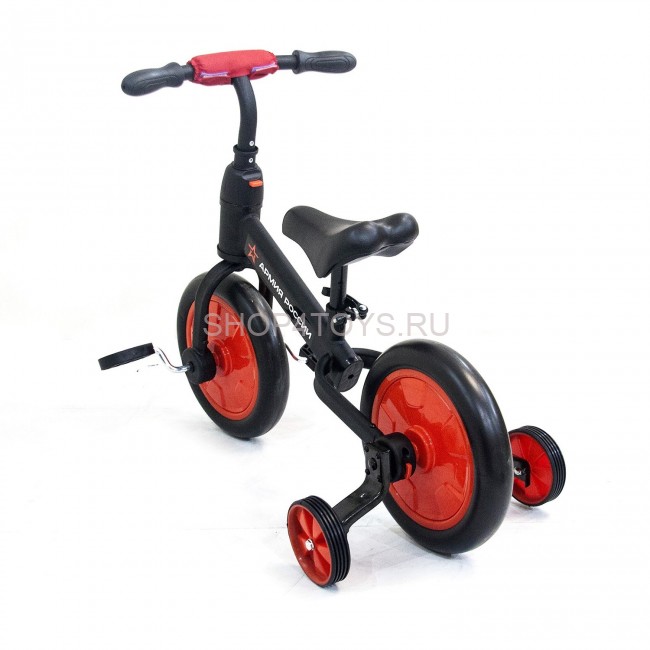 Детский беговел/велосипед ''Тактический'' (красный) - АР-03001 Детский беговел/велосипед ''Тактический'' (красный) - АР-03001