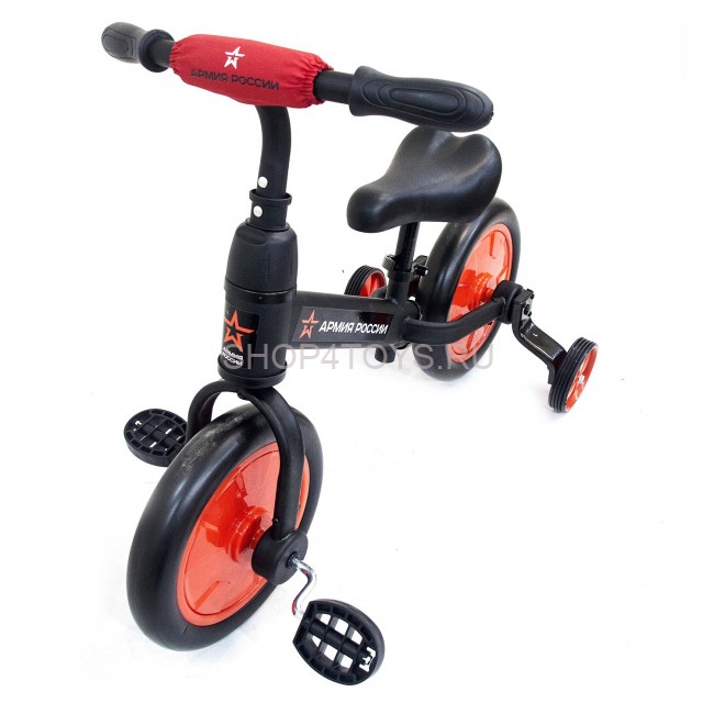 Детский беговел/велосипед ''Тактический'' (красный) - АР-03001 Детский беговел/велосипед ''Тактический'' (красный) - АР-03001
