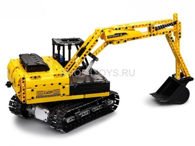 Конструктор CADA deTech радиоуправляемый гусеничный экскаватор (544 детали) - C51057W Конструктор CADA deTech радиоуправляемый гусеничный экскаватор (544 детали) - C51057W