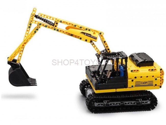 Конструктор CADA deTech радиоуправляемый гусеничный экскаватор (544 детали) - C51057W Конструктор CADA deTech радиоуправляемый гусеничный экскаватор (544 детали) - C51057W