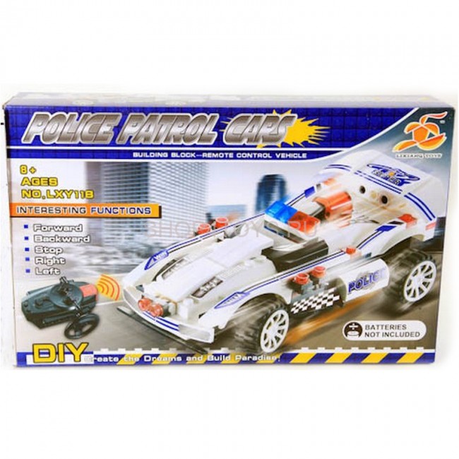 Радиоуправляемый конструктор - автомобиль "Полиция" - LXY11C