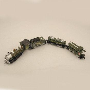 Детская железная дорога Huan Nuo - 3700-3A Детская железная дорога –  это отличный подарок для мальчиков всех возрастов. Возможность собрать 4 разных варианта железной дороги.
