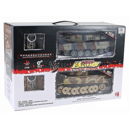 Радиоуправляемый танковый бой Huan Qi 558 - HQ558 Радиоуправляемый танковый бой Huan Qi 558 - HQ558
