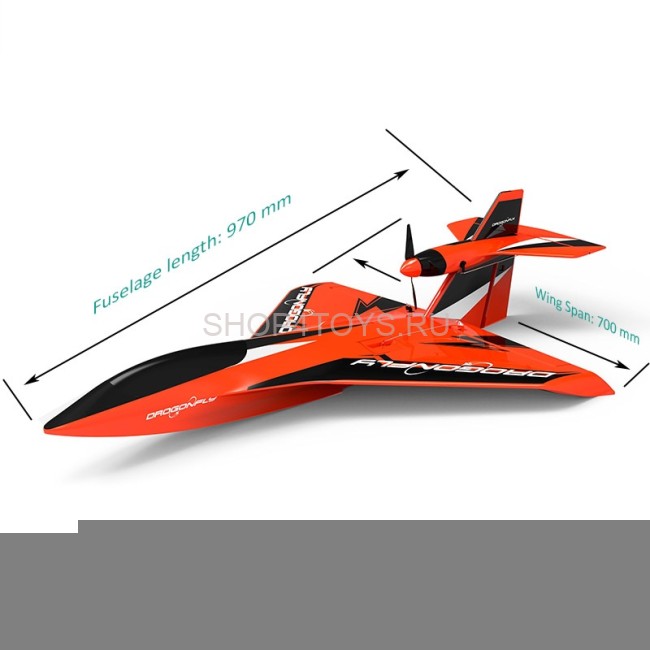 Радиоуправляемый самолет Joysway Dragonfly V3 Mode 2 RTF - JS6302V3 Радиоуправляемый самолет Joysway Dragonfly V3 Mode 2 RTF - JS6302V3