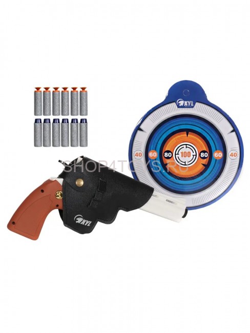 Револьвер с мягкими пулями - X703-2R Револьвер с мягкими пулями - X703-2R