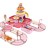 Игровой набор Fenfa "Город хомяков" Розовое Кафе в гостях у Лолы (2 хомяка, свет, звук) - 1619D