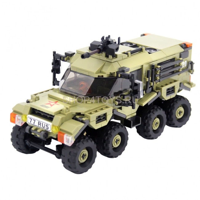 Конструктор Армия России - Армейский вездеход - АР-01011 Конструктор Армия России - Армейский вездеход - АР-01011