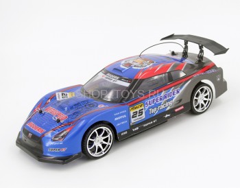 Радиоуправляемый автомобиль для дрифта Nissan 350Z GT Blue 1:14 - 828-2-B Радиоуправляемый автомобиль для дрифта Nissan 350Z GT 1:14 - артикул 828-2 c подсветкой колес
