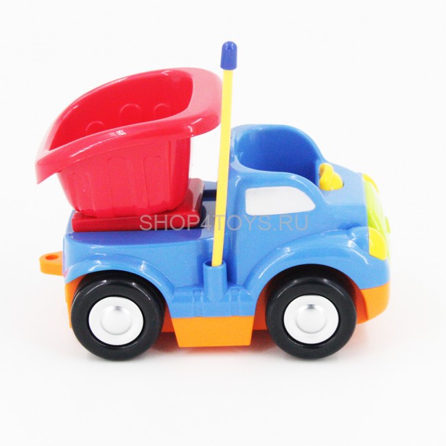 Детская синяя радиоуправляемая машина - самосвал - 6615-B Детская синяя радиоуправляемая машина - самосвал - 6615-B