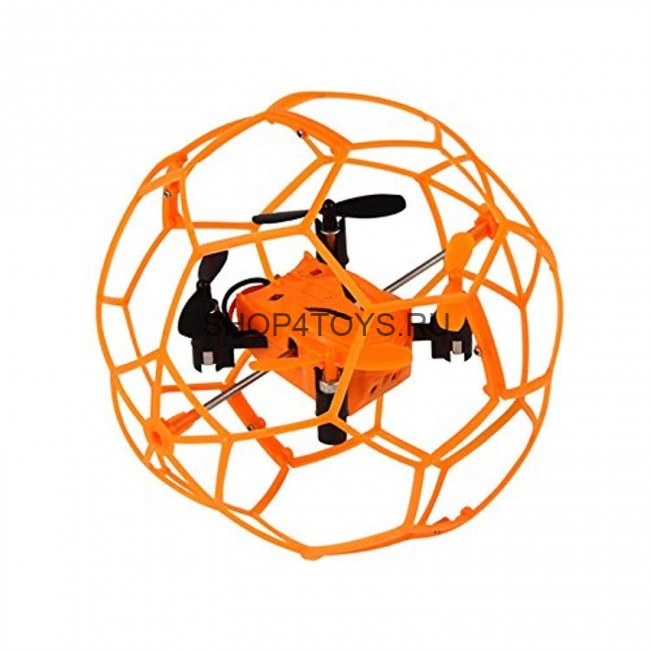 Радиоуправляемый квадрокоптер Helimax Orange SkyWalker в сетке - HM1340 Радиоуправляемый квадрокоптер Helimax Orange SkyWalker в сетке - HM1340