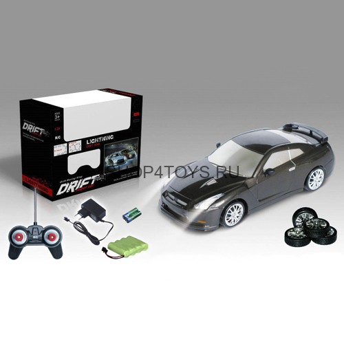 Радиоуправляемая машинка для дрифта Nissan Skyline GT-R 1:24 - 666-220 Радиоуправляемая машинка для дрифта Nissan Skyline GT-R 1:24 - 666-220