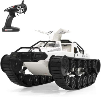 Радиоуправляемый гусеничный белый вездеход 1:12 2.4G - G2061-WHITE Радиоуправляемый гусеничный белый вездеход 1:12 2.4G - G2061-WHITE