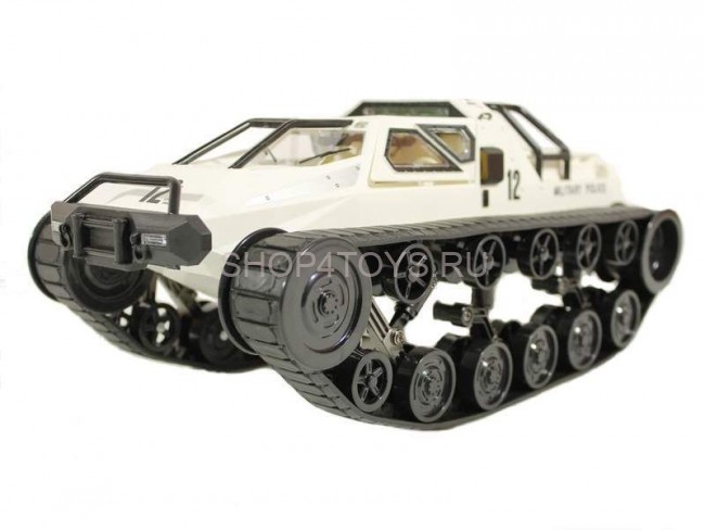 Радиоуправляемый гусеничный белый вездеход 1:12 2.4G - G2061-WHITE