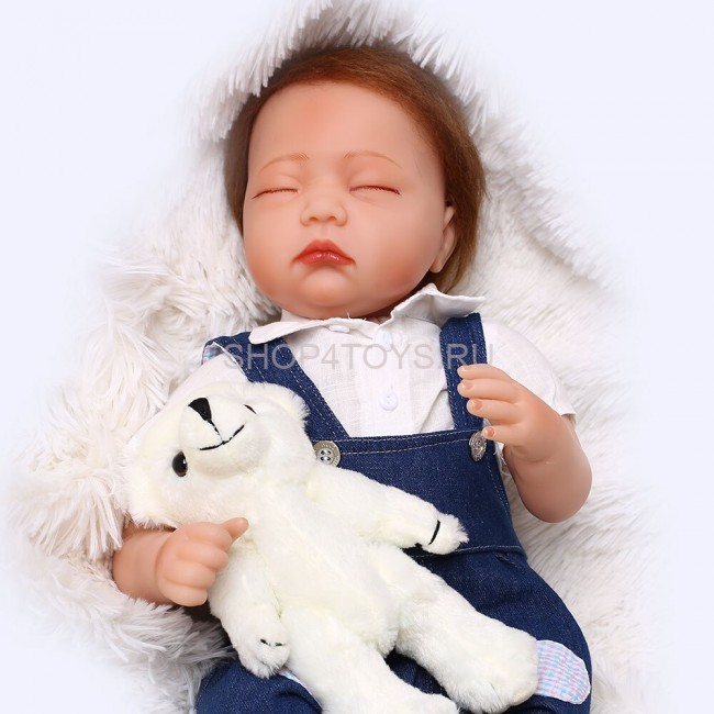 Реборн спящий мальчик Макс