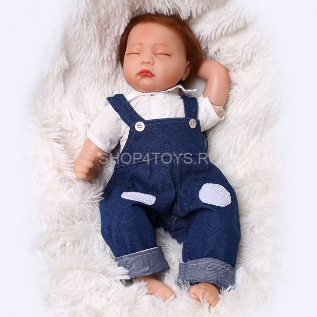 Реборн спящий мальчик Макс