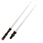 Двухсторонний меч на батарейках Space Sword (4 цвета подсветки, 2 меча) - 8108-2