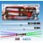 Двухсторонний меч на батарейках Space Sword (4 цвета подсветки, 2 меча) - 8108-2