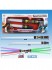 Двухсторонний меч на батарейках Space Sword (4 цвета подсветки, 2 меча) - 8108-2