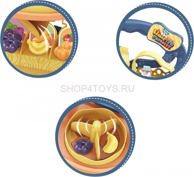Игровой набор Fenfa "Город хомяков" Розовый хомяк и супермаркет со светом и звуком - 1619F Игровой набор Fenfa "Город хомяков" Розовый хомяк и супермаркет со светом и звуком - 1619F