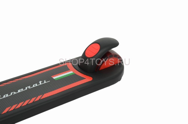 Трехколесный беговел-самокат Maserati с сиденьем - CLB-0140-BLACK