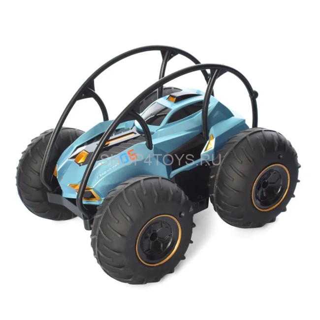 Радиоуправляемая синяя амфибия (влагозащита, надувные колеса, 4WD) - WD01-1-BLUE Радиоуправляемая синяя амфибия (влагозащита, надувные колеса, 4WD) - WD01-1-BLUE