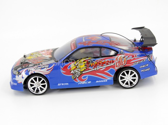 Радиоуправляемый автомобиль для дрифта Nissan Silvia GT Blue 1:14 - 828-3-B