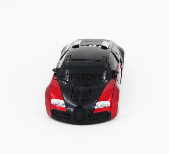 Радиоуправляемый трансформер Бугатти MZ Bugatti Veyron Red 1:24 - 2815X-R