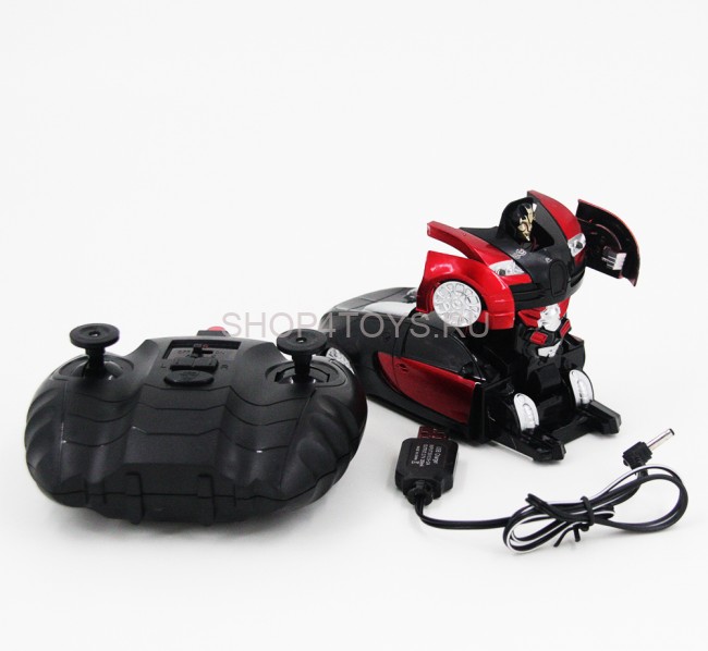 Радиоуправляемый трансформер Бугатти MZ Bugatti Veyron Red 1:24 - 2815X-R