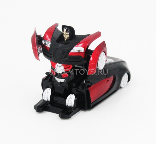 Радиоуправляемый трансформер Бугатти MZ Bugatti Veyron Red 1:24 - 2815X-R