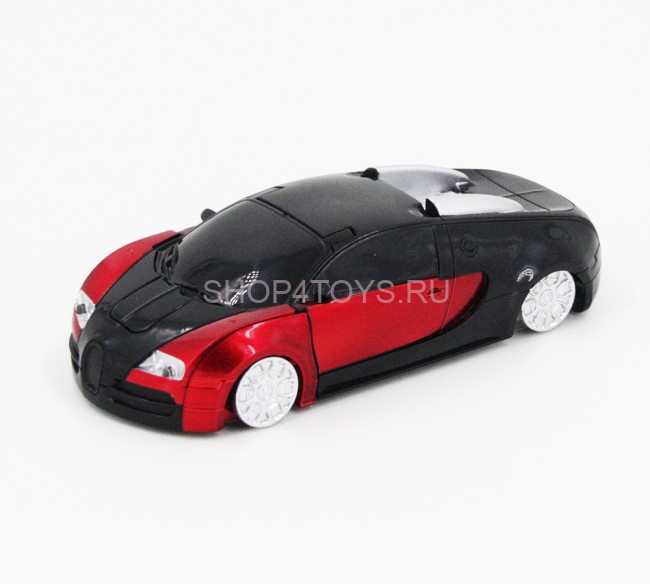 Радиоуправляемый трансформер Бугатти MZ Bugatti Veyron Red 1:24 - 2815X-R