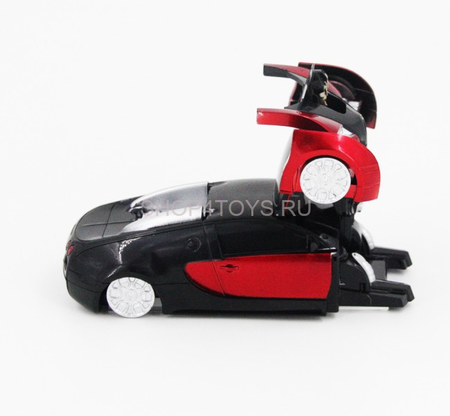Радиоуправляемый трансформер Бугатти MZ Bugatti Veyron Red 1:24 - 2815X-R