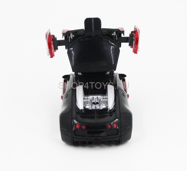 Радиоуправляемый трансформер Бугатти MZ Bugatti Veyron Red 1:24 - 2815X-R
