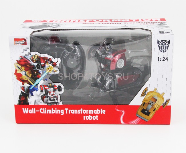 Радиоуправляемый трансформер Бугатти MZ Bugatti Veyron Red 1:24 - 2815X-R