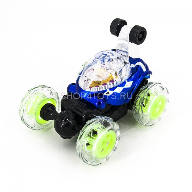 Радиоуправляемая трюковая синяя машинка-перевертыш - RD088-B Радиоуправляемая трюковая синяя машинка-перевертыш - RD088-B