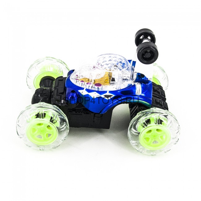 Радиоуправляемая трюковая синяя машинка-перевертыш - RD088-B Радиоуправляемая трюковая синяя машинка-перевертыш - RD088-B