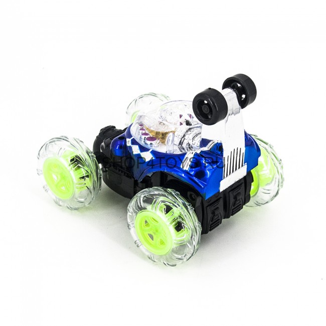 Радиоуправляемая трюковая синяя машинка-перевертыш - RD088-B Радиоуправляемая трюковая синяя машинка-перевертыш - RD088-B