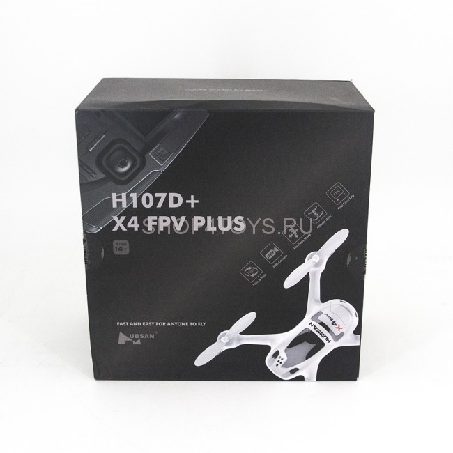 Радиоуправляемый квадрокоптер Hubsan H107D+ FPV RTF 2.4G - H107D+ Радиоуправляемый квадрокоптер Hubsan H107D+ FPV RTF 2.4G - H107D+