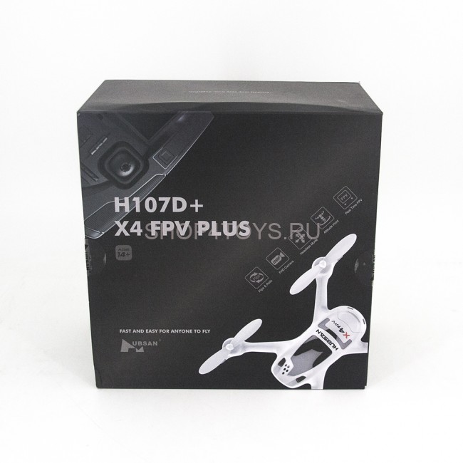 Радиоуправляемый квадрокоптер Hubsan H107D+ FPV RTF 2.4G - H107D+ Радиоуправляемый квадрокоптер Hubsan H107D+ FPV RTF 2.4G - H107D+