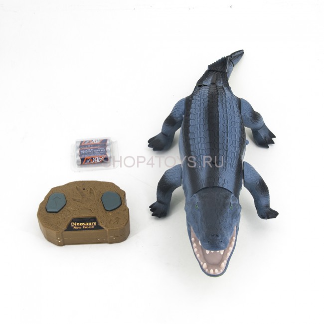 Радиоуправляемый серый крокодил со световым эффектами RuiCheng - 9985-G Радиоуправляемый серый крокодил со световым эффектами RuiCheng - 9985-G