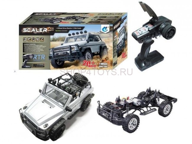 Радиоуправляемый джип HG Mercedes 4WD 1:10 2.4G RTR - HG-P402 Радиоуправляемый джип HG Mercedes 4WD 1:10 2.4G RTR - HG-P402