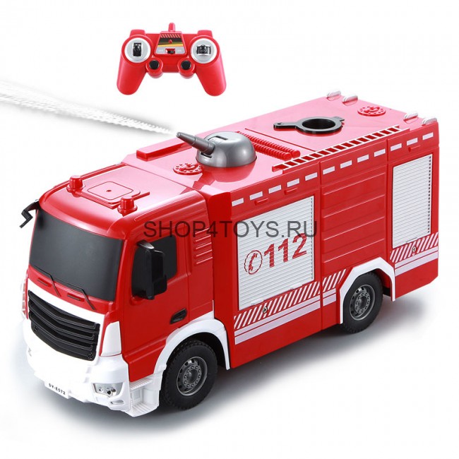 Радиоуправляемая пожарная машина Double E 1:26 2.4G - E572-003