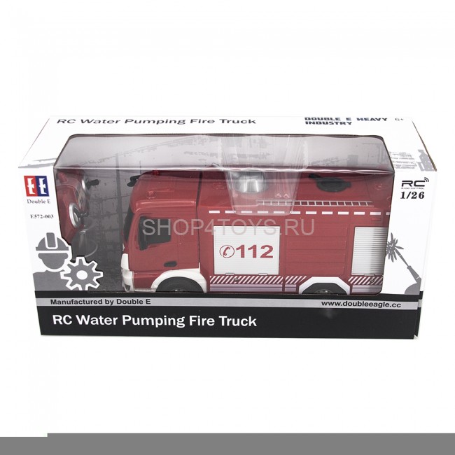 Радиоуправляемая пожарная машина Double E 1:26 2.4G - E572-003