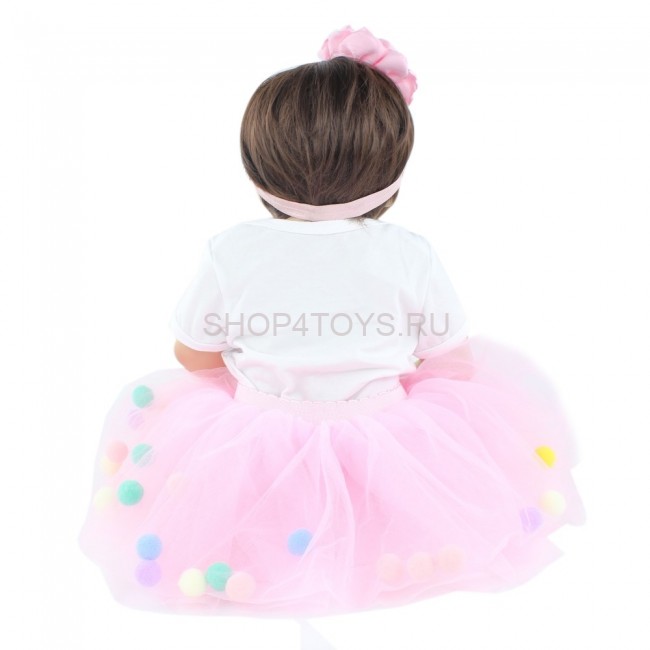 Реборн Ксюша силиконовая девочка