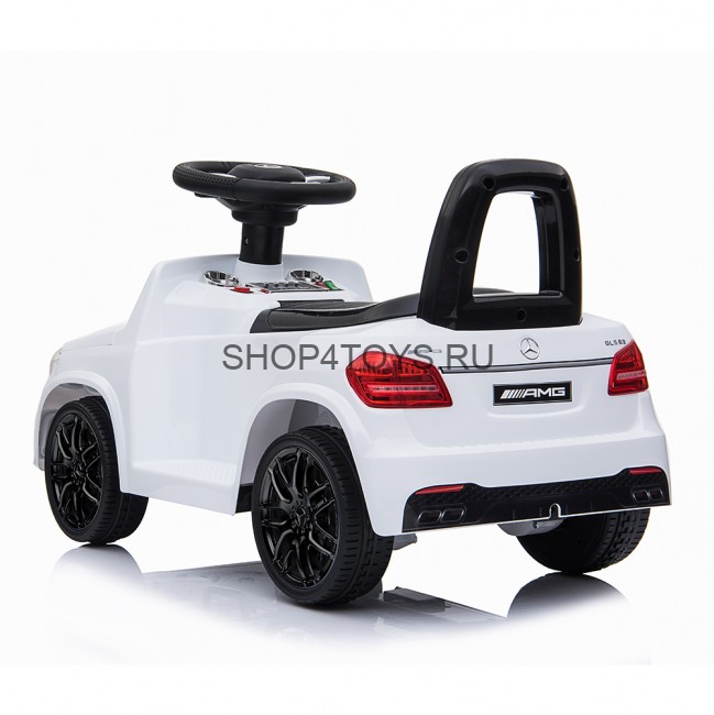 Электромобиль каталка Mercedes-AMG GLS63 + пульт управления - HL600-LUX-WHITE Электромобиль каталка Mercedes-AMG GLS63 + пульт управления - HL600-LUX-WHITE